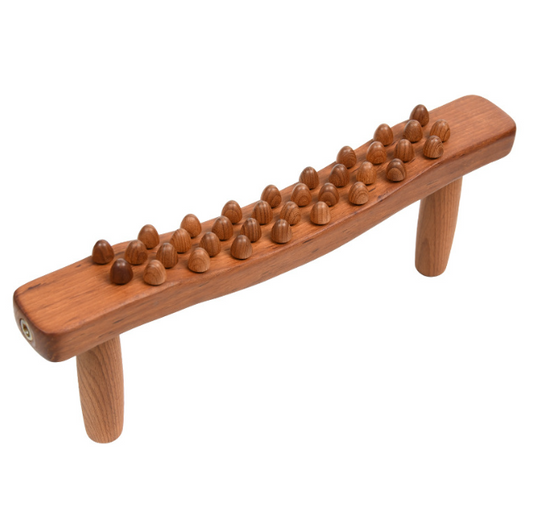 Handheld 34-Bead Wooden Massage Tool for Relaxation | ComfynChic