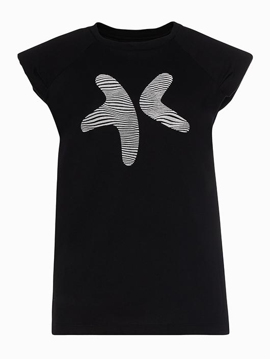 Tk Padded Shoulder T-Shirt